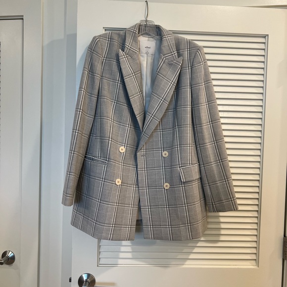 Aritzia Jackets & Blazers - Aritzia Wilfred Margaux Gray Blazer